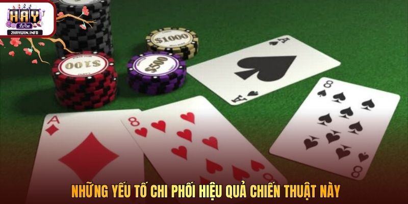 Những yếu tố chi phối hiệu quả chiến thuật này