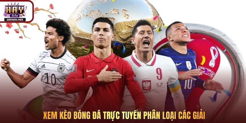 Xem kèo bóng đá trực tuyến phân loại các giải